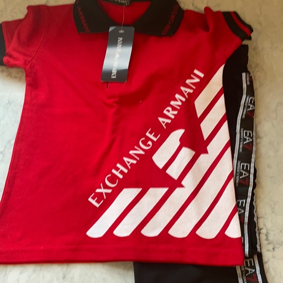 Other - Emporio Armani boys short set